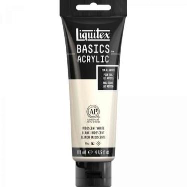Imagem de Tinta Acrilica Liquitex Basics 118ml 238 Iridescent White