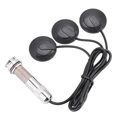 Imagem de A sixx Captador Piezo Transdutor Piezo, Captador Piezo, Transdutor Piezo para Violão, Captador Piezo, Transdutor Piezo, com 3 Transdutores para Guitarra