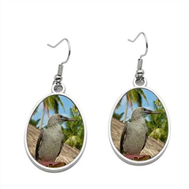 Imagem de Brinco com pé vermelho – Brincos com pingente para meninas – Presente de festa de aniversário dos namorados