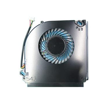 Imagem de Módulos de ventilador de refrigeração GPU + CPU para laptop para CLEVO P950ER P955ER P955EP6 P955EE6 6-31-P95E2-101 6-31-P95E2-501 4 pinos Novo