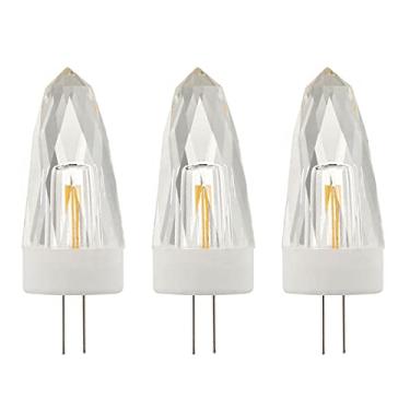 Imagem de Lâmpada de LED LED LED de 6000K com base bi-pin regulável G4 com luz diurna branca 3W com 6000K (equivalente a halogênio 18W) 110V-120V candle luz LED para iluminação doméstica, pacote com 6