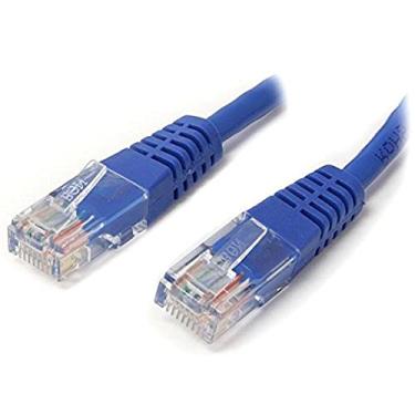 Imagem de StarTech. com Cabo Ethernet Cat5e - 2 pés - Azul - Cabo de Patch - Cabo Moldado Cat5e - Cabo de Rede Curto - Cabo Ethernet - Cabo Cat 5e - 6 m (M45PATCH2BL)