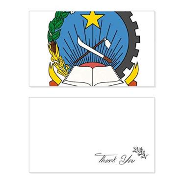 Imagem de Luanda Angola Emblema nacional cartão de agradecimento aniversário aniversário saudações casamento agradecimento