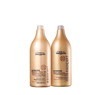 Imagem de Kit L'oréal Professionnel Serie Expert Nutrifier Shampoo 1500mls+ Cond
