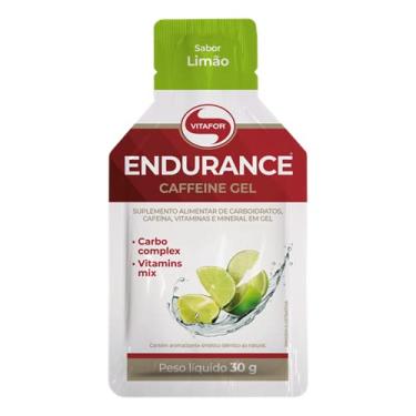 Imagem de Kit 6X: Endurance Caffeine Carboidrato em Gel Limão Vitafor 30g