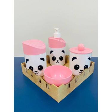 Imagem de Kit Higiene Panda I c/bandeja quadrada