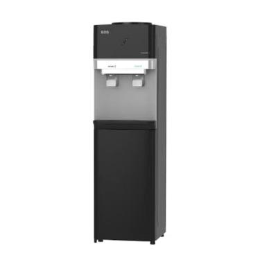Imagem de Bebedouro de Coluna para Garrafão com Armário EOS Mineralle Compressor Preto EBC01PCA 110V