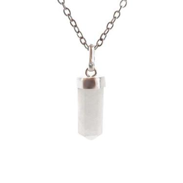 Imagem de Colar Shocker Quartzo Branco - Pedra Natural - Aromear