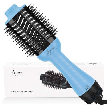 Imagem de Escova de secador de cabelo Aima 4 em 1 - azul
