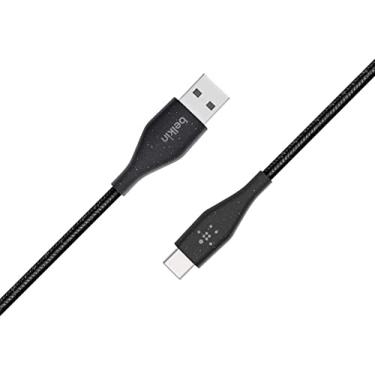 Imagem de Belkin DuraTek Plus cabo USB-C para USB-A com alça USB ultra forte para cabo USB-C/USB tipo C, 4'/1.2m, Preto