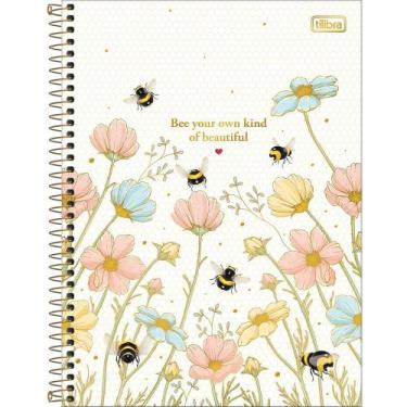 Imagem de Caderno Espiral Honey Bee - Kind Of Beautiful - 80 Folhas - Tilibra