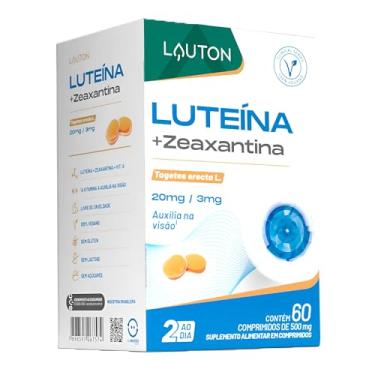 Imagem de Luteína c/Zeaxantina + Retinol Lauton 60 Comprimidos