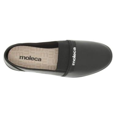 Imagem de Moleca, Sapatilha de Pano De Elástico Feminina Calce Macio Comforto Tradiconal Vovó Moleca Original Cor:Preto Napa;Tamanho:38