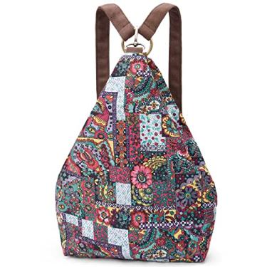 Imagem de Mochila feminina premium Black Butterfly, estilo boêmio, casual, moderna, leve e pequena, 05 - Marrom, Small