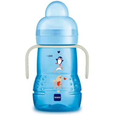 Imagem de Copo de Transiçao BOYS Azul 220ML 4M+ MAM CP01111