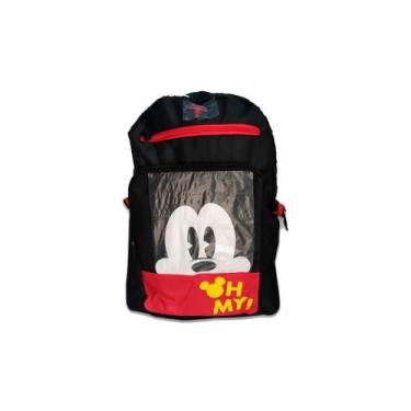 Imagem de Mochila Escolar Mickey Mouse Costas Material Infantil - Dermiwil