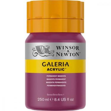 Imagem de Tinta Acrílica Galeria Winsor Newton 250ml Permanent Magenta - Winsor 