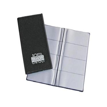 Imagem de Kit 10 Porta Cartão Tipo Agenda 317 - Para 80 Cartões - Acp