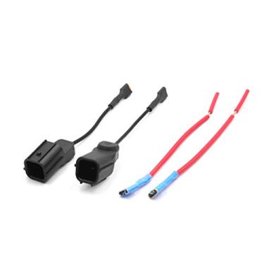 Imagem de uxcell 2 peças de plástico adaptador de buzina de carro para Honda