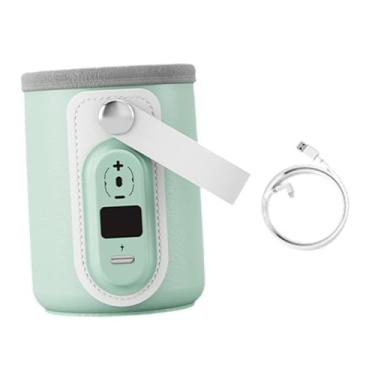 Imagem de Amagogo Aquecedor de mamadeiras, protetor para bebês, aquecedor de mamadeiras para bebês, aquecedor materno para casa, 5.5 a 6.8 Cm