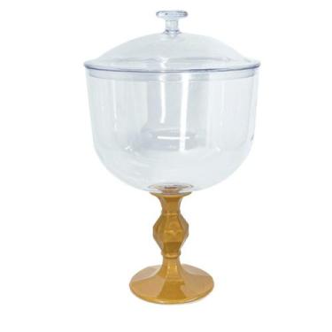 Imagem de Taça americana excl. 1.250l c/ tampa pé ouro - lsc toys