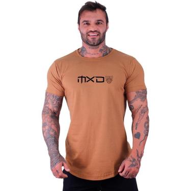 Imagem de Camiseta Longline MXD Conceito Estampada Academia Treino Fit-Masculino