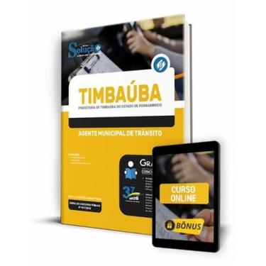 Imagem de Apostila Prefeitura de Timbaúba - PE - Agente Municipal de Trânsito - 