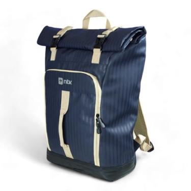 Imagem de NTK, Cooler Mochila Banff com Revestimento Térmico de Alumínio 18 Litros Ideal para Camping e Piquenique, Azul
