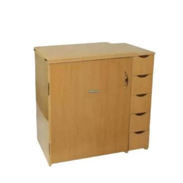 Imagem de Gabinete Luxo 5 Gavetas P/Maquina De Costura Domésticamarfim - Megamak