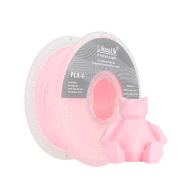 Imagem de Likesilk Filamento de impressão 3D PLA F Filamento de impressão 3D 1,75 mm precisão dimensional +/- 0,02 mm, 0,25 kg e 1 kg e 10 kg (Sakura Pink-1kg)