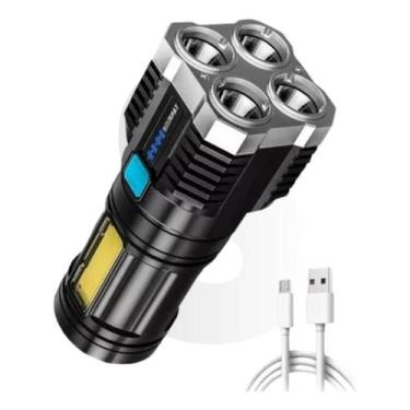 Imagem de Lanterna Holofote Super Potente Luz Led Alcança Pesca Campin - Its Imp