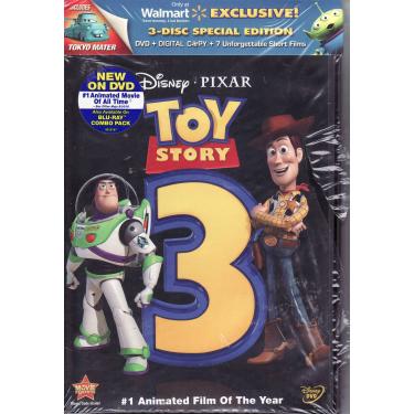 Imagem de Toy Story 3 LIMITED EDITION 3 DISC SET (Standard DVD DisneyFile Digital Copy Exclusive DVD with 7 Short Films) (Widescreen)