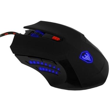 Imagem de Mouse Gaming Satellite A-91 Usb Ate 2.400 Cpi Com Backlight - Preto