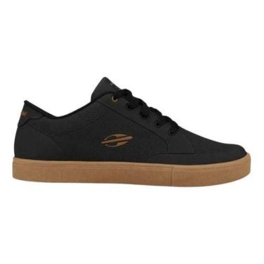 Imagem de Tenis Mormaii Urban Free Original Skate Casual Masculino, Preto, Marro