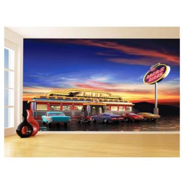 Imagem de Papel De Parede 3D Carro Antigo Clássico Vintage 3,5M Cxr35 - Você Dec