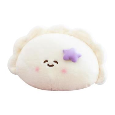 Imagem de Fenteer Travesseiro de pelúcia fofo em forma de bolinho, brinquedo de pelúcia da moda, presente de aniversário, cadeira, travesseiro, comida de engraçada, Padrão de Estrela