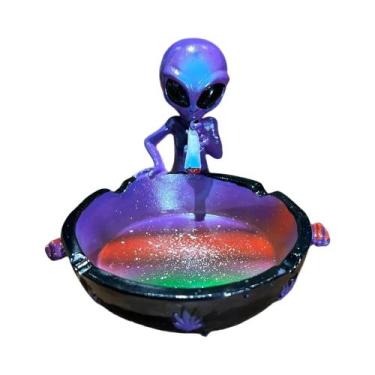 Imagem de Cinzeiro De Resina Inspirado Em Alienígenas, Decoração De Mesa, Acessó