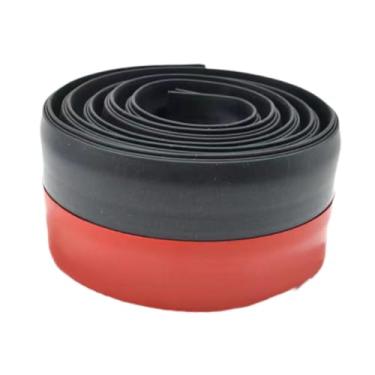 Imagem de XLWLLNJ Batente de porta, bloqueador de porta, isolamento acústico, vedação contra intempéries para manter o frio do lado de fora, Preto