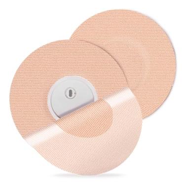 Imagem de Kuruyo Adesivos De Bandagem Freestyle Sensor Para Libre 3 Cover, À Prova D'Água, Pacote Com 30 Unidades, Bege