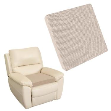 Imagem de GOSTADY Almofadas reclináveis para assento de espuma longa sentada, camada macia tufada para idosos, cadeira reclinável, travesseiro de chão, cadeira de escritório, carro, sem pressão nas coxas, 50 x