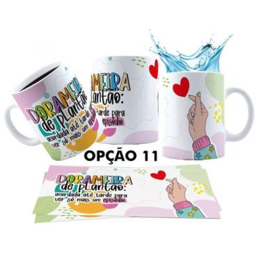 Imagem de Caneca 325ml Dorama Dorameira Currículo da Dorameira K-Drama - LARANJA