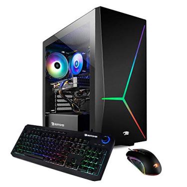 Imagem de iBUYPOWER Computador Desktop Gaming PC 1000iV2 (Intel i7-10700F 2.9GHz, NVIDIA GeForce RTX 2060 6GB, 16GB DDR4 RAM, 480GB SSD, 2TB HDD, WiFi Ready, Windows 10 Home)