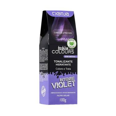 Imagem de Tonalizante C.Kamura Color Intense Intense Violet Banho De Brilho 100g