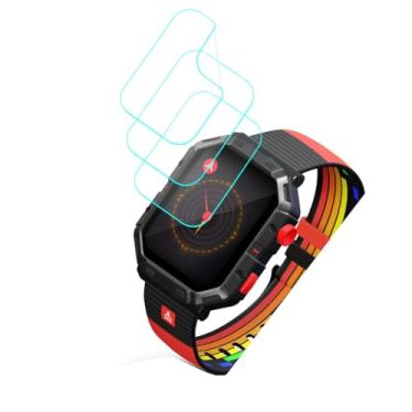 Imagem de Futanwei Película protetora de tela Atari 2600 2 polegadas [pacote com 3] Película PET transparente HD [antiimpressões digitais] [antiarranhões] [sem bolhas] [compatível com capas] compatível com My