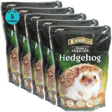 Imagem de Alcon Club Hedgehog 350g Super Premium Para Ouriço Pigmeu Kit Com 5 un