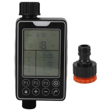 Imagem de Timer de sprinkler de toque inteligente Timer de água ao ar livre de irrigação resistente ao tempo para o material de jardim Abs Material 14x8.5cm