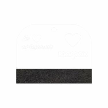 Imagem de Espátula Para Artesanato 22cm Com Feltro Preto Marpax