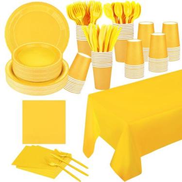 Imagem de Conjunto de artigos de festa TWOWYHI 229 unidades para 30 convidados a