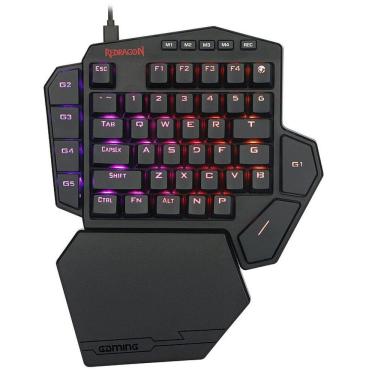 Imagem de Teclado Mecânico Redragon K585rgb Diti One Handed Rgb Outemu