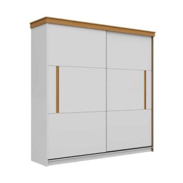 Imagem de Guarda Roupa Casal 2,25m Portas de Correr 3 Gavetas 100% MDF - Móveis 